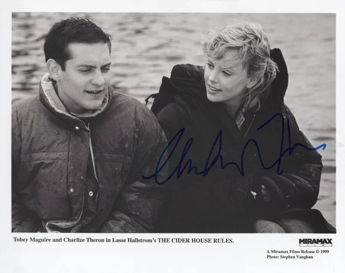Charlize Theron autograph
