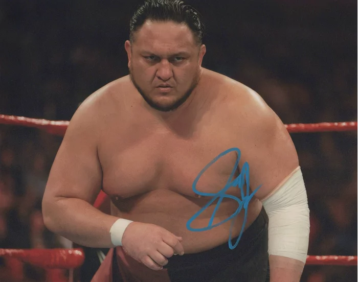 Samoa Joe autograph