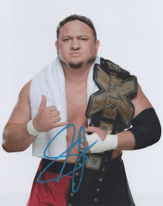 Samoa Joe autograph