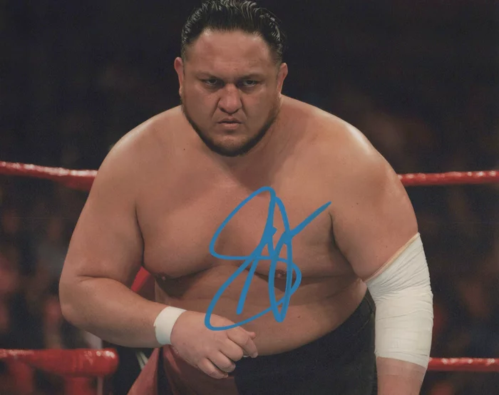 Samoa Joe autograph