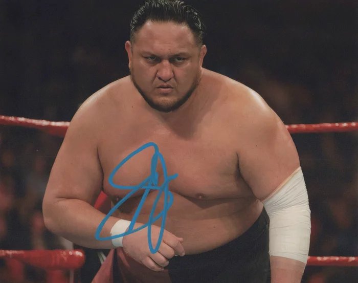 Samoa Joe autograph