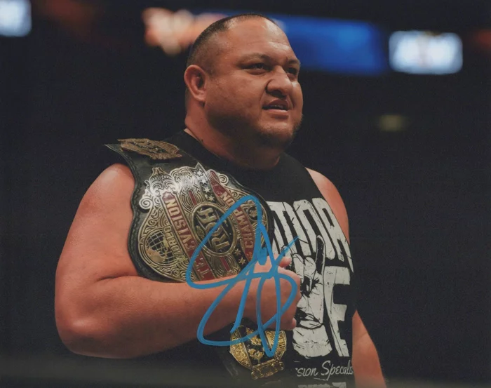 Samoa Joe autograph