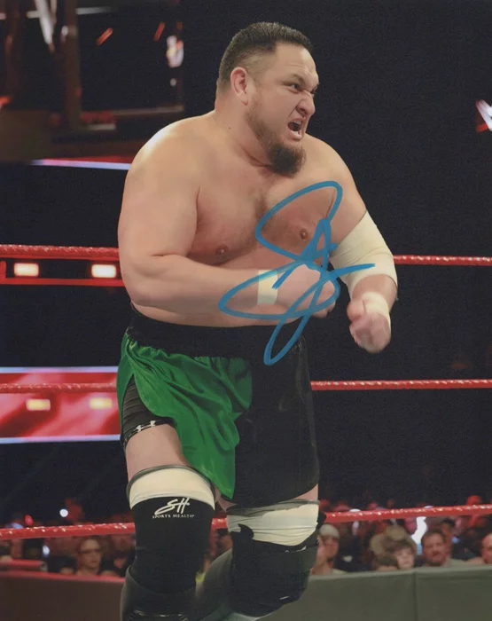 Samoa Joe autograph