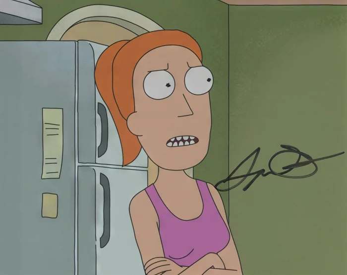 Spencer Grammer autograph