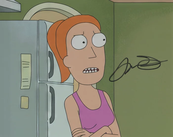 Spencer Grammer autograph