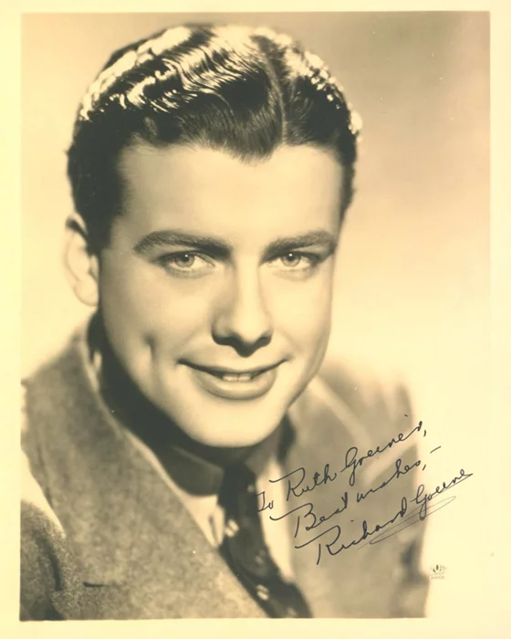 Richard Greene autograph