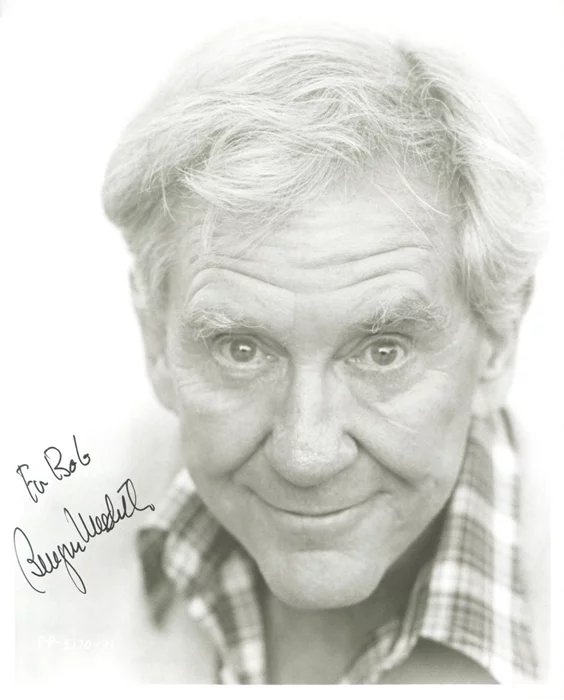 Burgess Meredith autograph