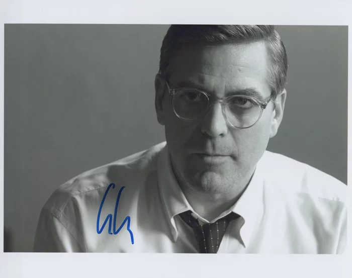 George Clooney autograph