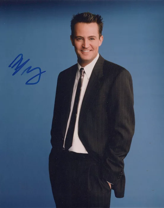 Matthew Perry autograph