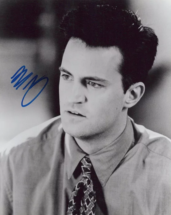 Matthew Perry autograph