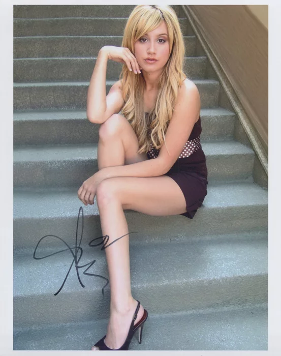 Ashley Tisdale autograph