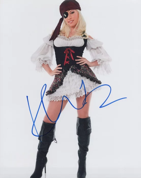 Kendra Wilkinson autograph