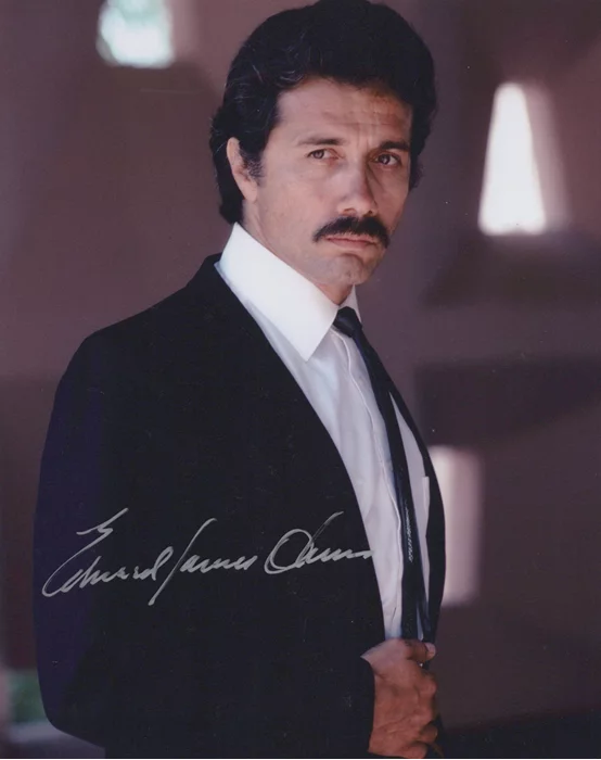 Edward James Olmos autograph