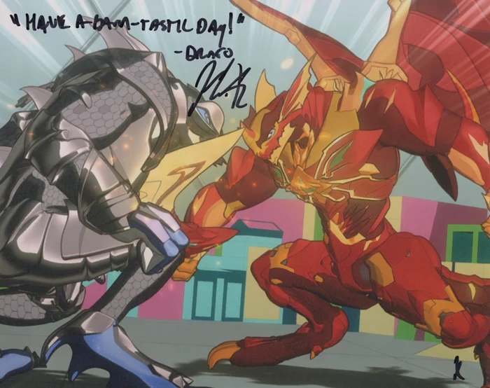 Kyle Derek autograph