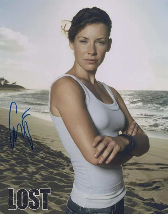 Evangeline Lilly autograph