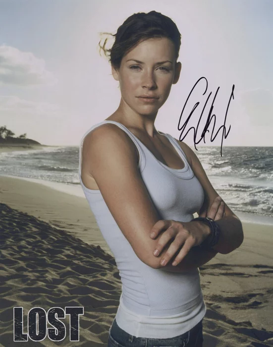 Evangeline Lilly autograph