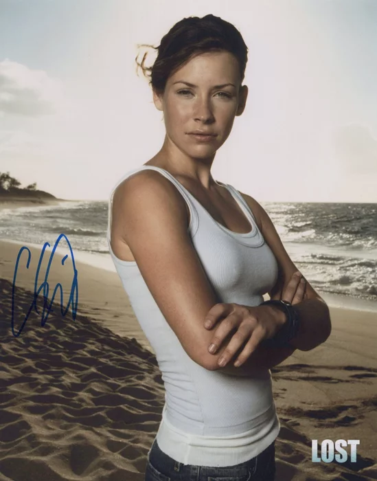Evangeline Lilly autograph