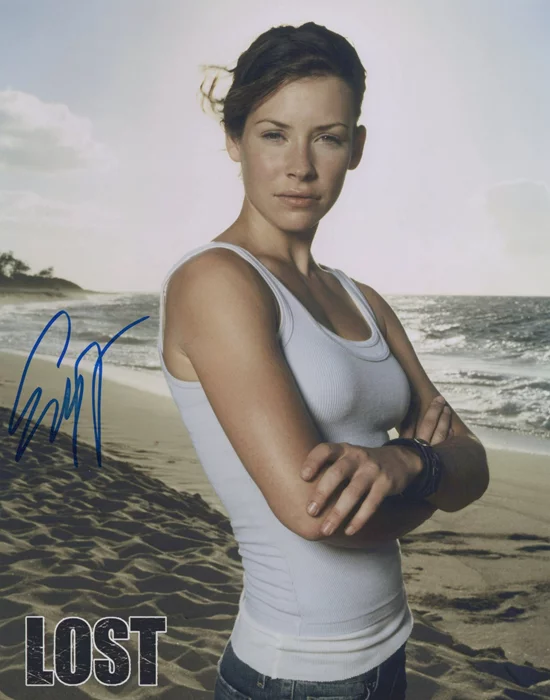 Evangeline Lilly autograph