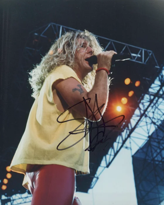 Sammy Hagar autograph