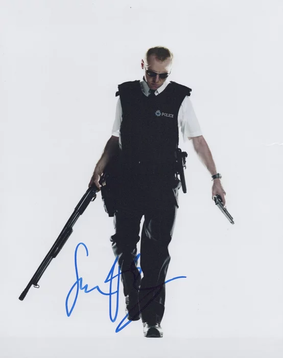 Simon Pegg autograph