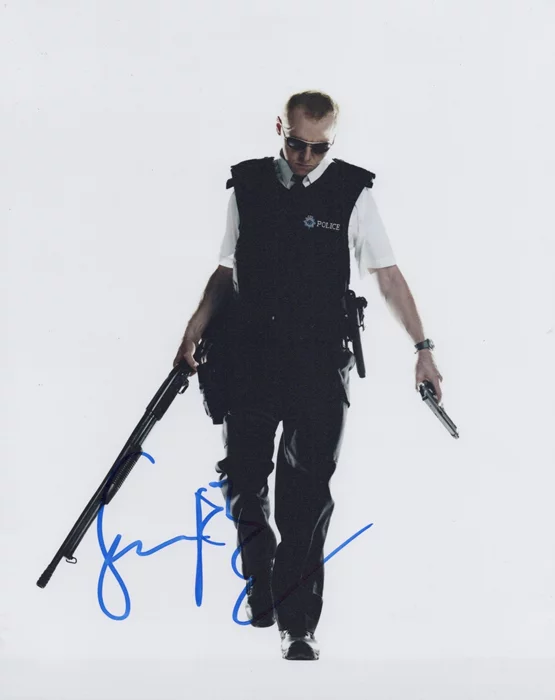 Simon Pegg autograph