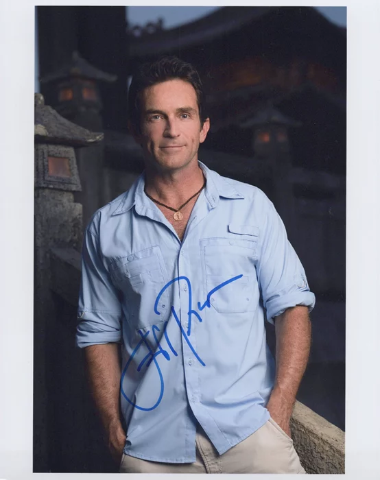 Jeff Probst autograph
