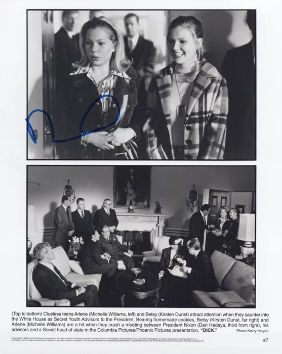 Michelle Williams autograph