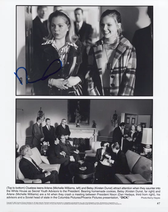 Michelle Williams autograph