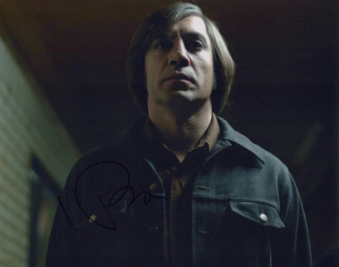 Javier Bardem autograph