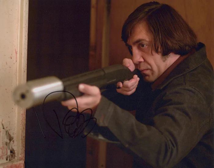 Javier Bardem autograph