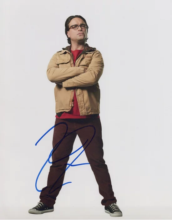 Johnny Galecki autograph