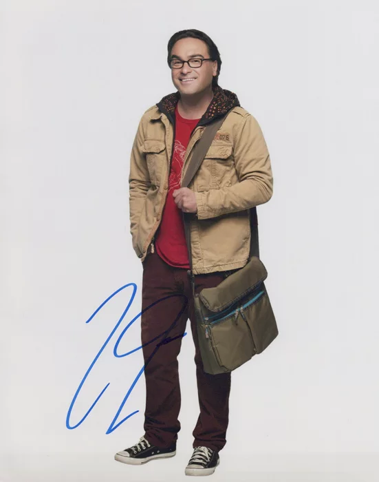 Johnny Galecki autograph