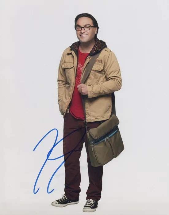 Johnny Galecki autograph