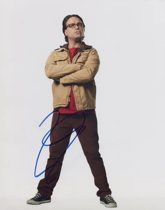Johnny Galecki autograph