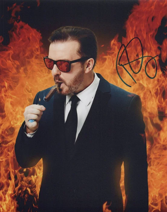 Ricky Gervais autograph