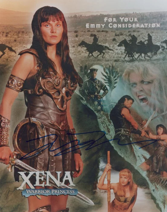 Lucy Lawless autograph