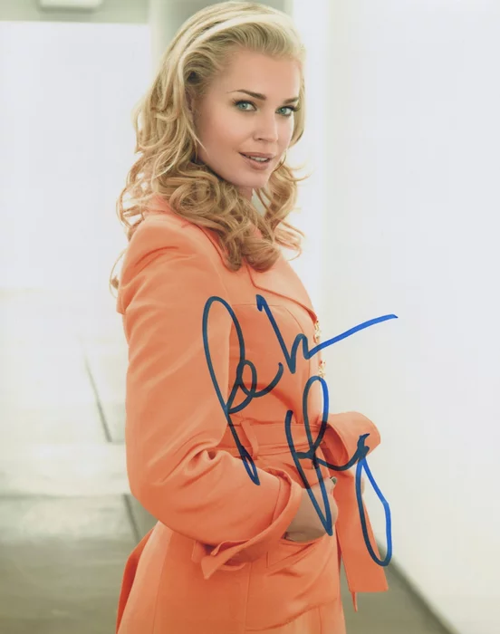 Rebecca Romijn autograph