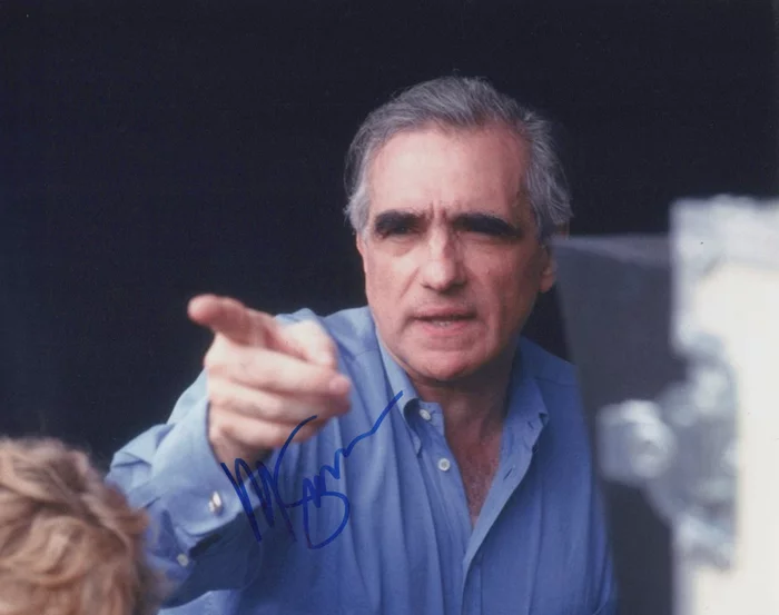 Martin Scorsese autograph