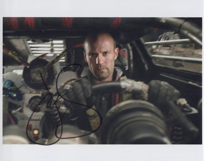 Jason Statham autograph