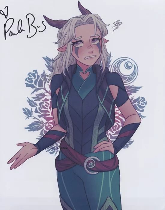 Paula Burrows autograph