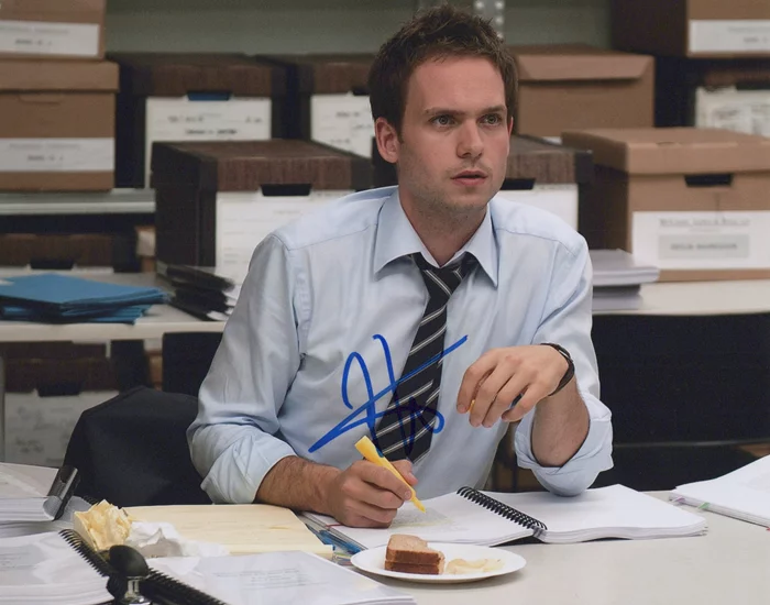Patrick J. Adams autograph