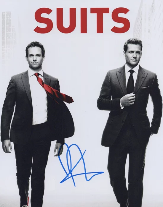 Patrick J. Adams autograph
