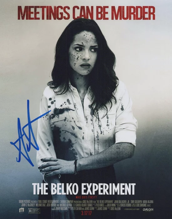 Adria Arjona autograph