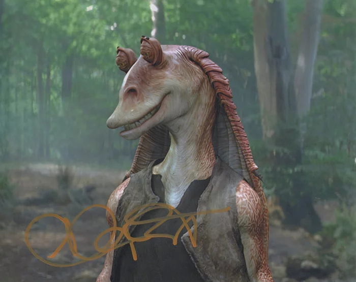 Ahmed Best autograph