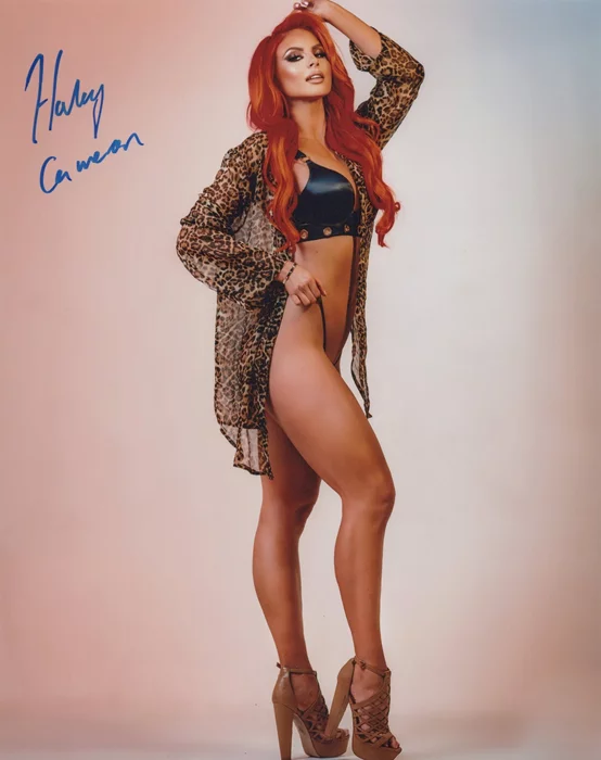 Harley Cameron autograph