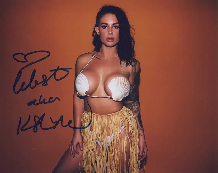 Celeste Bonin autograph