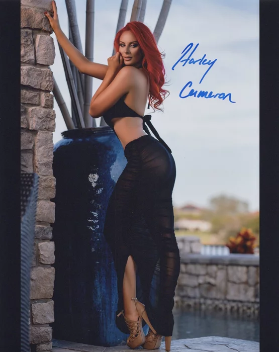 Harley Cameron autograph
