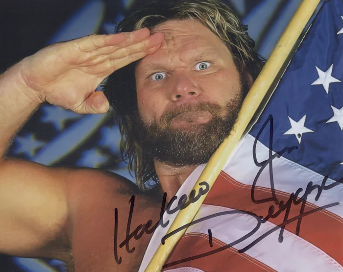 Jim Duggan autograph