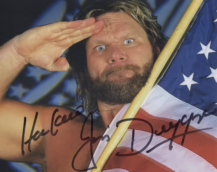 Jim Duggan autograph