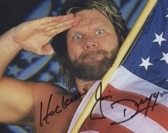 Jim Duggan autograph